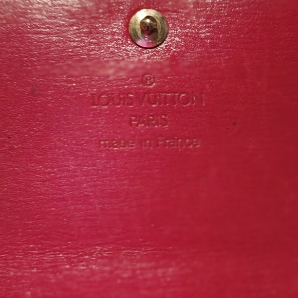 Louis Vuitton Vintage Epi Leather Wallet Red Elise Retro | eBay Louis Vuitton Red Epi Leather Elise Wallet